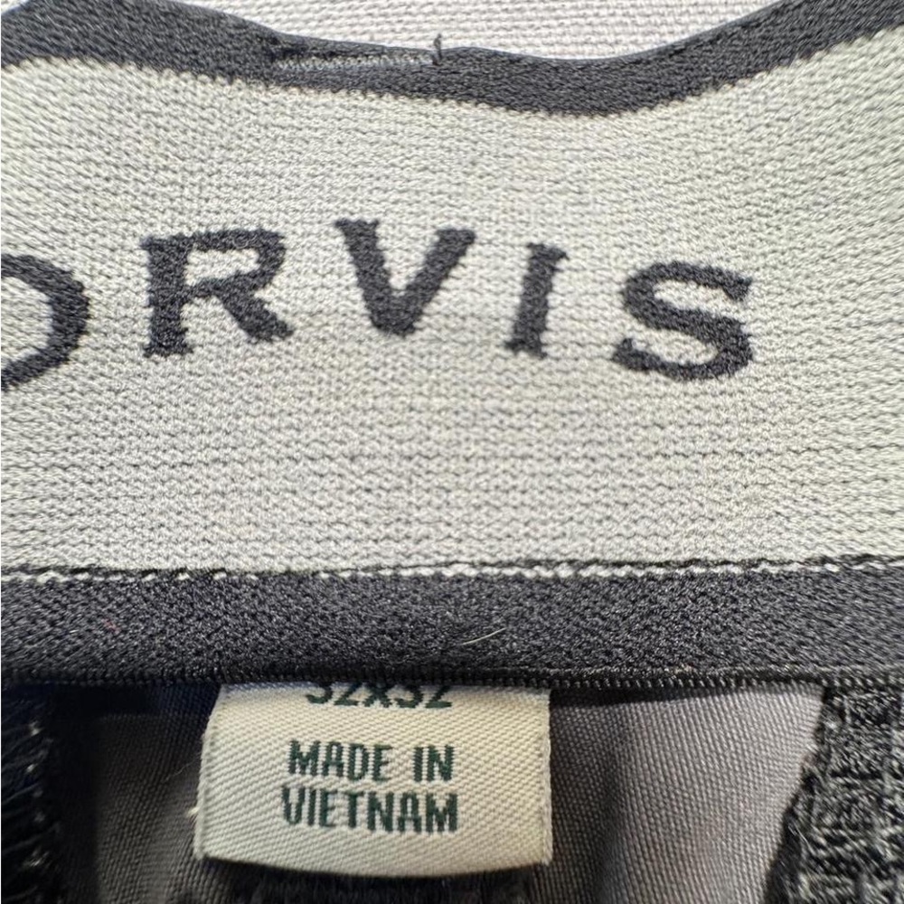 Orvis Tech Pants Mens 32x32 Gray Water Repellent Outdoor Hiking Stretch Mobility - Picture 3 of 5